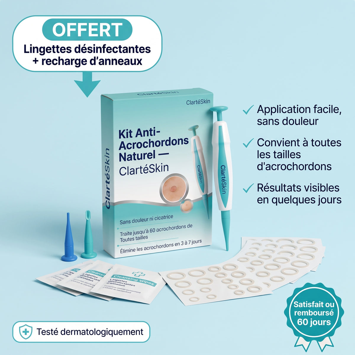 Kit Anti-Acrochordons Naturel — ClartéSkin